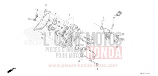 REDUCTION GEAR ADV750S de 2025